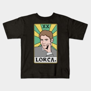 Federico Garcia Lorca - Spanish Poet - Poetry Teacher Novelist Writer Author Literature Read Kids T-Shirt